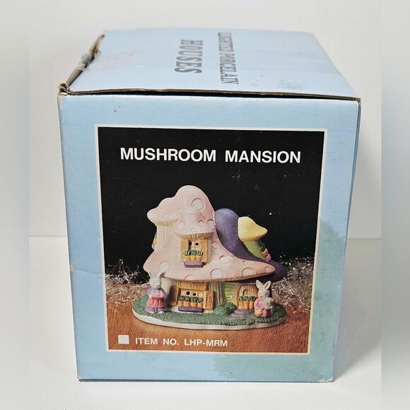 Lighted Porcelain Bunny Country Cottage Home Decor - Picture 11 of 11